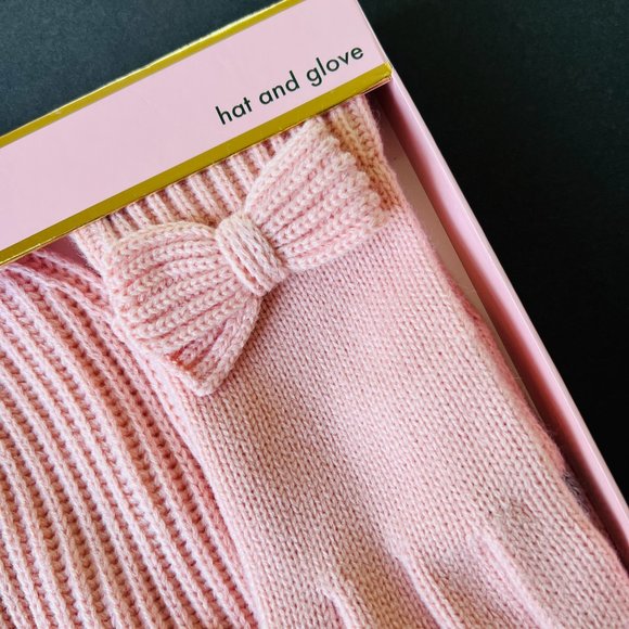 KATE SPADE NEW YORK Women's Classic "English Rose" Hat & Glove Boxed Set NIB - Picture 3 of 7